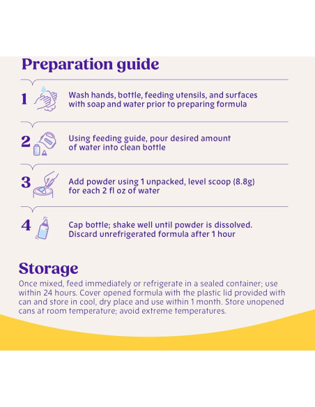 Fórmula Infantil de Leche de Cabra Bubs 567g para Bebés 0-12 Meses
