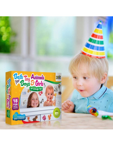 Set de Juguetes de Baño 3 Abejas y Yo - 18 Piezas de Animales