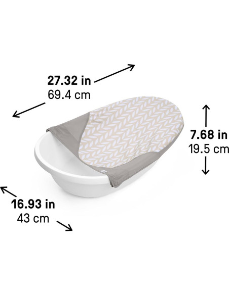 Bañera 3-en-1 Ingenuity Sylvi para Bebés y Niños Pequeños