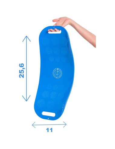 Tabla de Equilibrio Fitium Azul 65.41x28.7cm Antideslizante