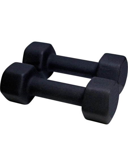 Mancuernas de Neopreno Amber Fight Gear 1.36kg Antideslizantes