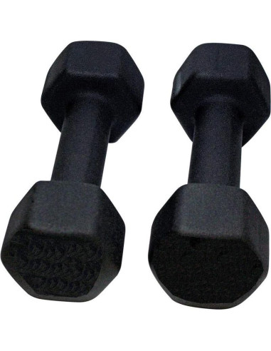 Mancuernas de Neopreno Amber Fight Gear 1.36kg Antideslizantes