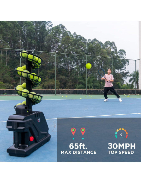 Máquina de Pelotas de Tenis Furlihong 3809BH Ajustable 48.28 km/h