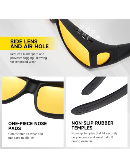 Gafas de Visión Nocturna Polarizadas Reglaaly - Unisex