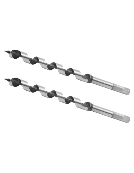 Broca de Auger 16mm x 230mm NACX para Madera y Plástico - 2 Pcs