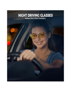 Gafas de Conducción Nocturna FIMOSON Ys013-5 Polarizadas HD 2