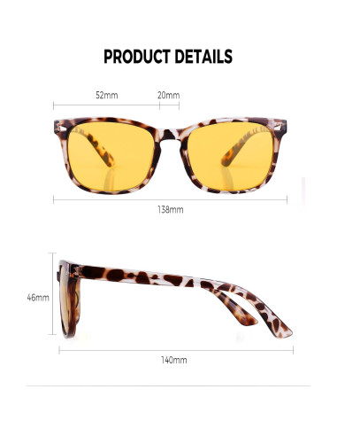 Gafas de Conducción Nocturna FIMOSON Ys013-5 Polarizadas HD