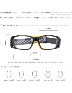 Gafas Deportivas SooGree con Protección y Correa Ajustable 2