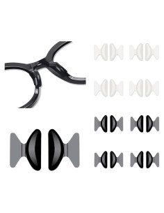 Almohadillas Adhesivas para Gafas SooGree 8 Pares Silicona