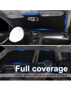 Toldos TINGLU para Ventanas Toyota 4Runner 2010-2024 8PCS 2