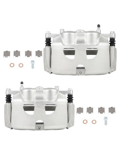 Calipers de Freno Delanteros CCIYU 18B5405/18B5404 para Ford F-150 2012-2016