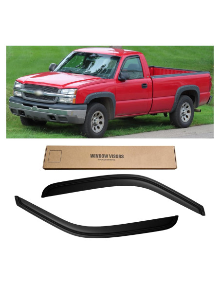 Viseras de Ventana CMVT Auto para Chevy Silverado/Sierra 1999-2007