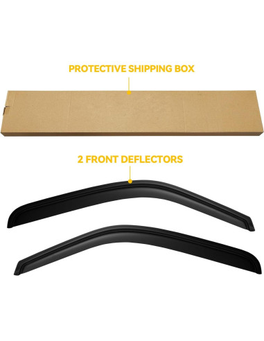 Viseras de Ventana CMVT Auto para Chevy Silverado/Sierra 1999-2007