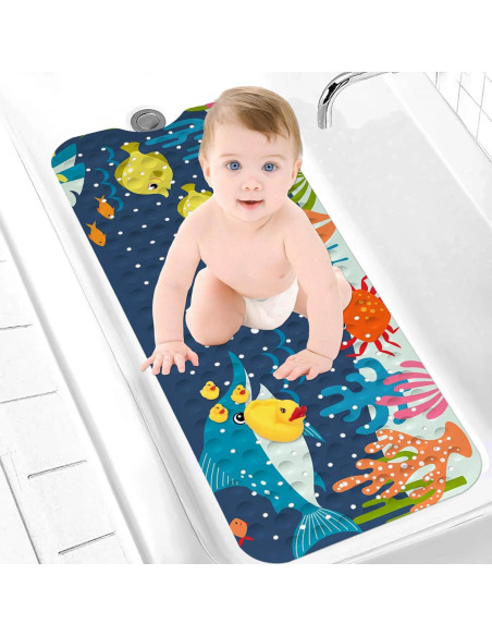 Alfombra de Baño Antideslizante Lnond Tiburones 101.6x40.6cm