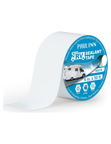 Cinta de Sellado para Techo PAULINN 10 cm x 15.24 m Blanca