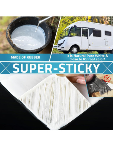 Cinta de Sellado para Techo PAULINN 10 cm x 15.24 m Blanca