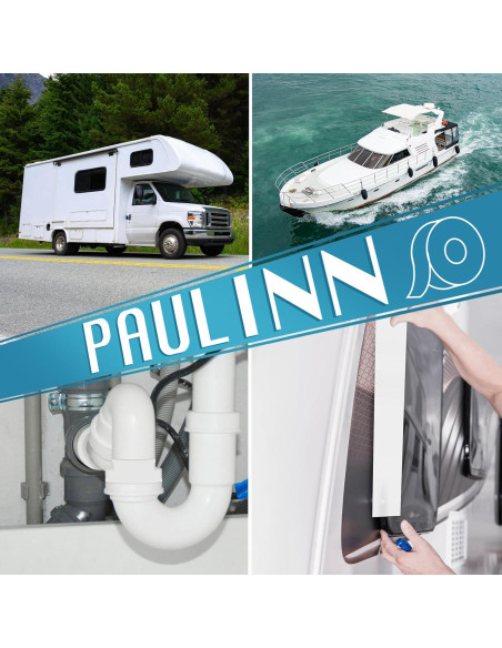 Cinta de Sellado para Techo PAULINN 10 cm x 15.24 m Blanca