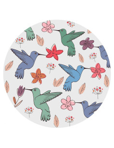 Abrebotellas de Silicona Andreas Colibrí Floral Antideslizante