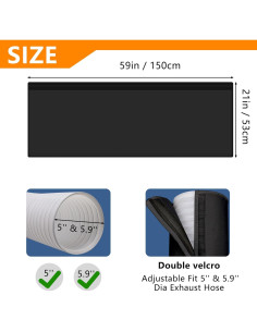 Manga Aislante para Manguera de Aire Acondicionado Benasan 150 cm 2