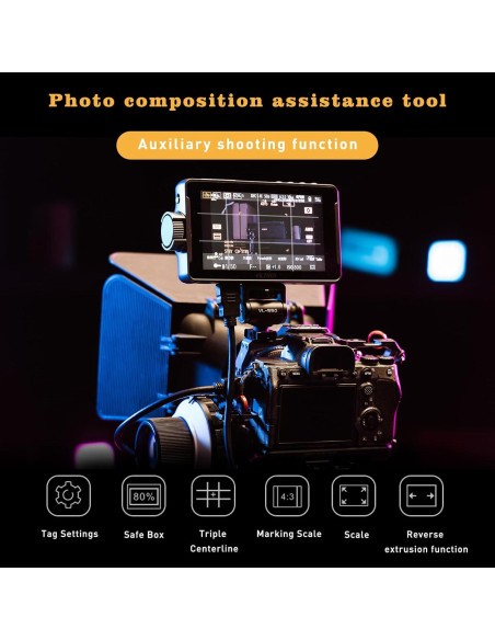 Monitor de Campo VILTROX DC-550 Pro 5.5" Full HD 1920x1080