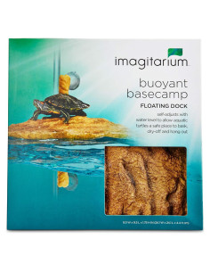 Muelle Flotante Tortuga Imagitarium con Soporte y Ventosas