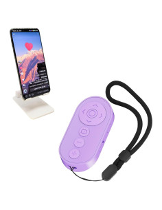 Control Remoto Inalámbrico Aistraunix para Smartphone Púrpura