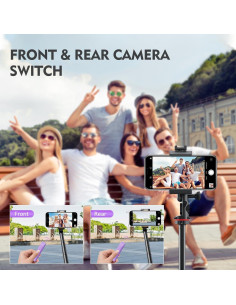 Control Remoto Inalámbrico Aistraunix para Smartphone Púrpura 2