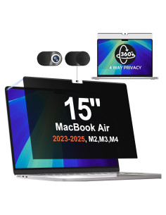 Pantalla de Privacidad Magnética Mamol 15" MacBook Air 2023-2025