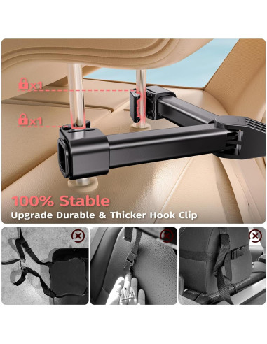 Espejo de Coche para Bebé Mirrorsafe BBJ-02 Rosa Irrompible