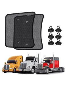 Cortina Solar KUST 2PCS para Ventana Lateral Camión 50.8x42.9cm