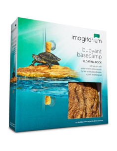 Muelle Flotante Tortuga Imagitarium con Soporte y Ventosas 2