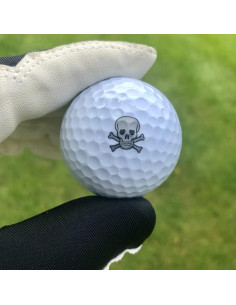 Marcadores de Pelotas de Golf Golfdotz Skullmania - 32 Unidades 2