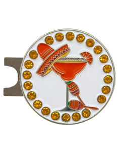 Marcador de Pelota de Golf Giggle Golf Mango Margarita - Magnético