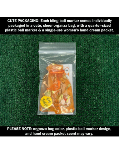 Marcador de Pelota de Golf Giggle Golf Mango Margarita - Magnético