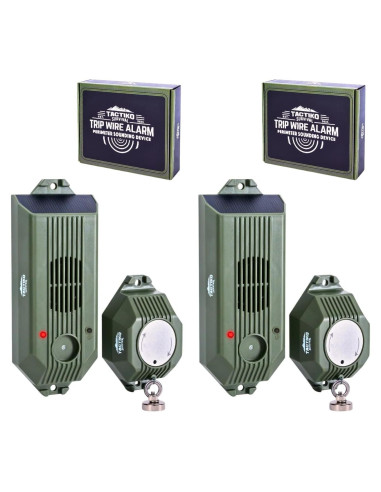 Alarma Perimetral Tactiko 2.0 Recargable 129 dB Solar USB