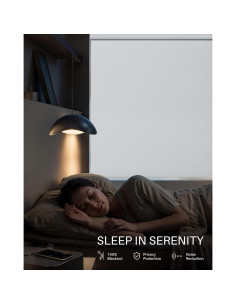 Persianas Enrollables Motorizadas JaeJaes 20x72 Blanco Control Remoto 2