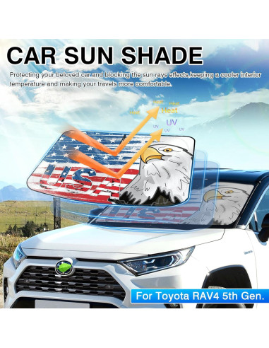 Protector Solar Parabrisas Canvcle Toyota RAV4 2019-2025