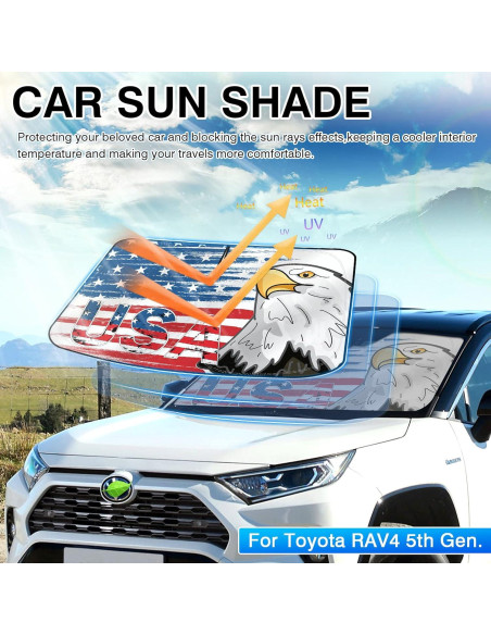 Protector Solar Parabrisas Canvcle Toyota RAV4 2019-2025