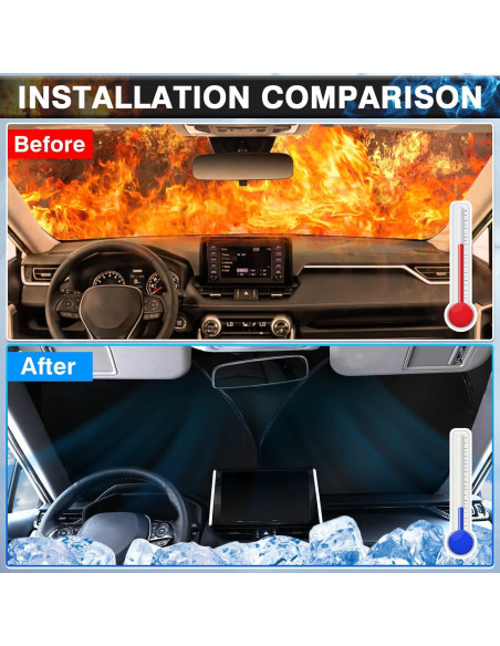 Protector Solar Parabrisas Canvcle Toyota RAV4 2019-2025