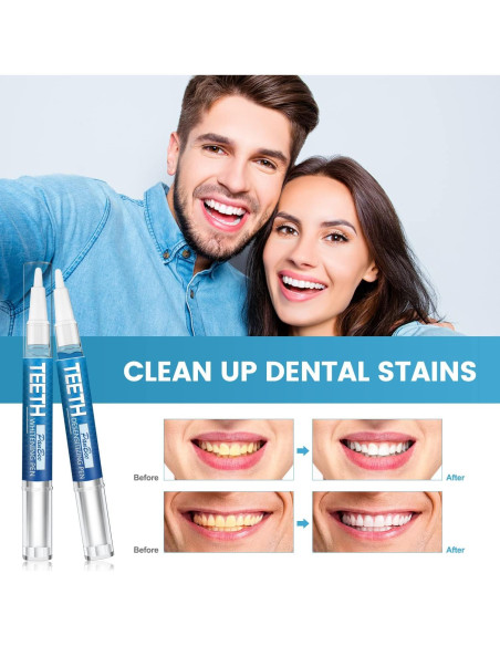 Bolígrafo Blanqueador de Dientes Garage Sale Pup - 5 Unidades, 70+ Usos, Sabor Menta