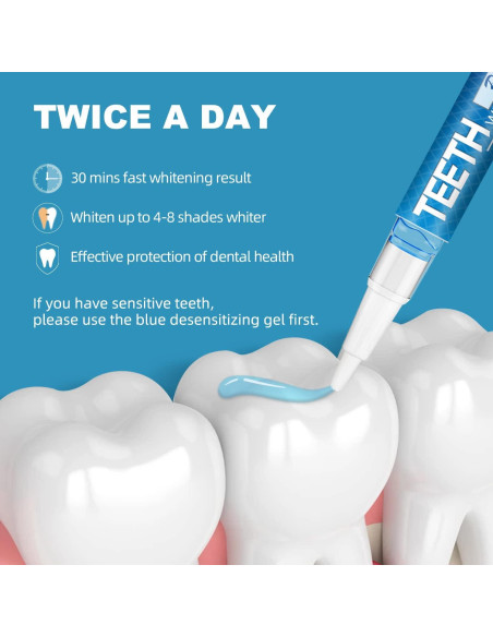 Bolígrafo Blanqueador de Dientes Garage Sale Pup - 5 Unidades, 70+ Usos, Sabor Menta