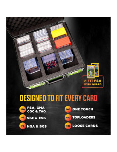 Caja de Almacenamiento para Tarjetas Graduadas PSA Panopply 3 Filas 2