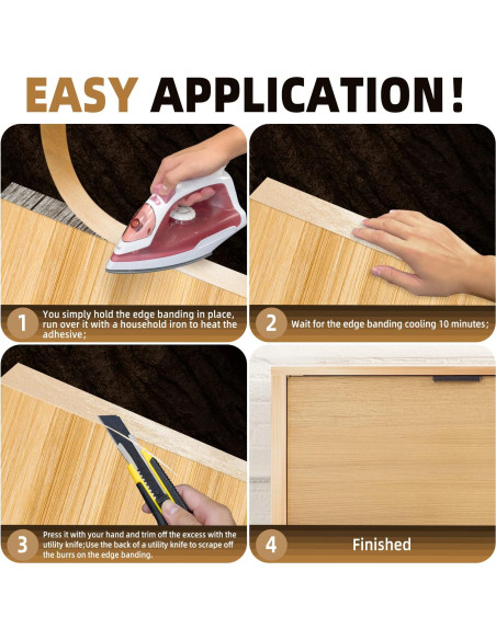 Banda de Biselado GSCIT Club Abeto 3.05m 0.6mm Adhesiva