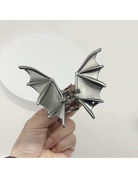 3 Clips de Pelo de Metal en Forma de Araña Parcce - 8.4 a 11.2 cm