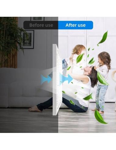 Paquete de 4 Filtros de Aire Chenzhit 10x10x1 MERV 13