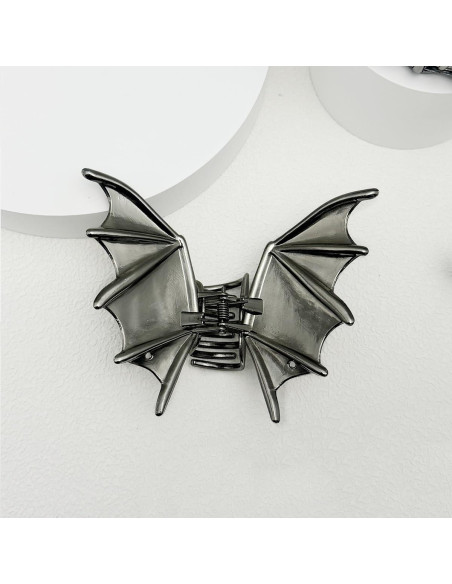 3 Clips de Pelo de Metal en Forma de Araña Parcce - 8.4 a 11.2 cm