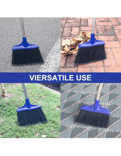 Escoba Angular Pesada KeFanta 6 Paquete Azul 135 cm 2