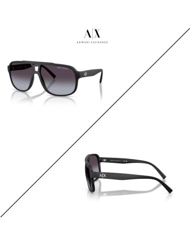 Gafas de sol rectangulares Armani Exchange AX4104S para hombres