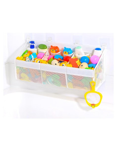 Organizador de Juguetes de Baño KPH - Malla Transpirable 6 Bolsillos