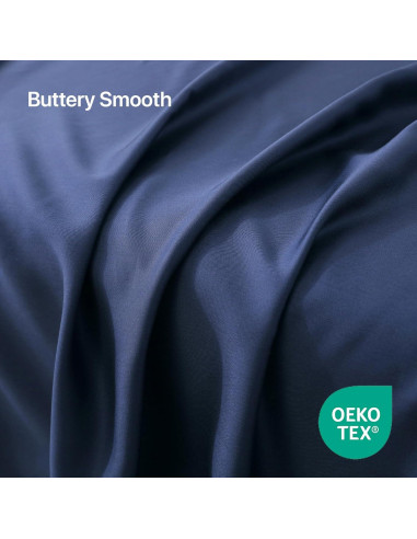 Juego de Sábanas NATUREFIELD King Dividido Superior 4 Piezas